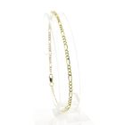 Image 1 of Gold Figaro link bracelet