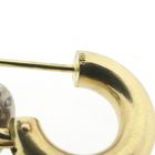 Image 6 of 18-karat two-tone gold earrings with 0.16 ct. diamonds