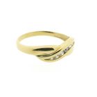 Image 7 of Gold subtle ring with zirconia