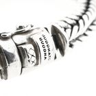 Afbeelding 6 van Zilveren Buddha to Buddha fantasieschakel armband; Barbara | 19,5 cm