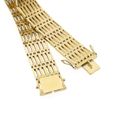 Image 4 of Gold Bracelet with Fantasy Links; 14 Karat; 19.5 cm