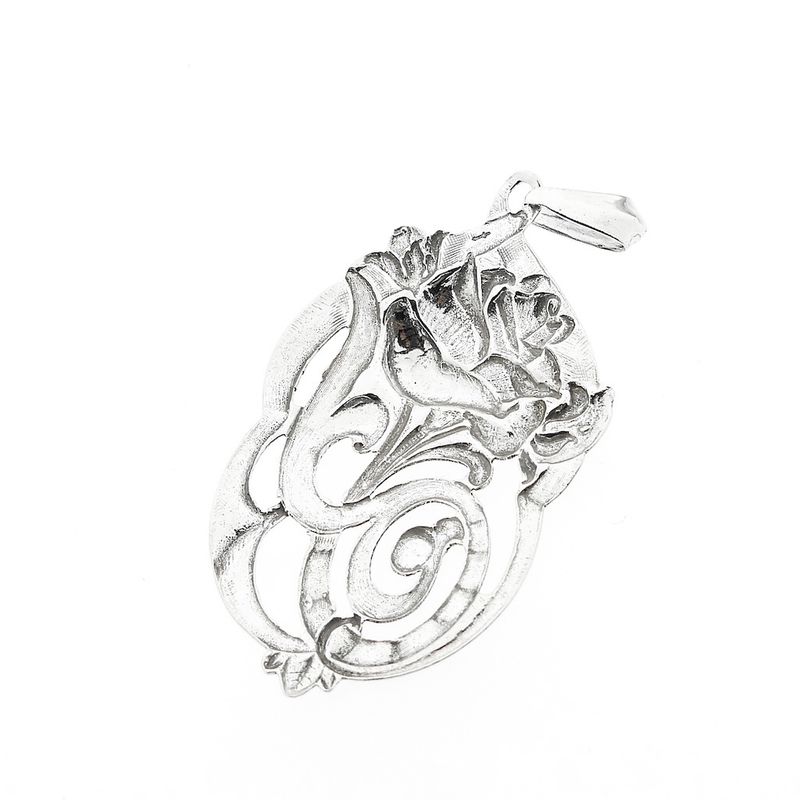 Image 5 of Antique silver pendant | Art Nouveau