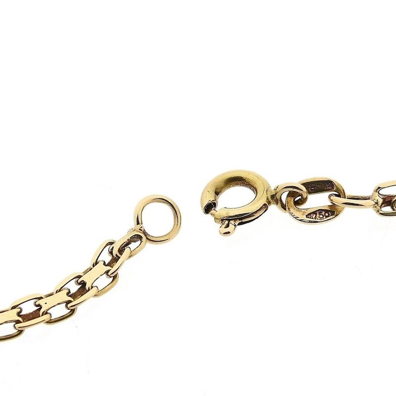 Afbeelding 5 van Gouden fantasie/ankerschakel ketting