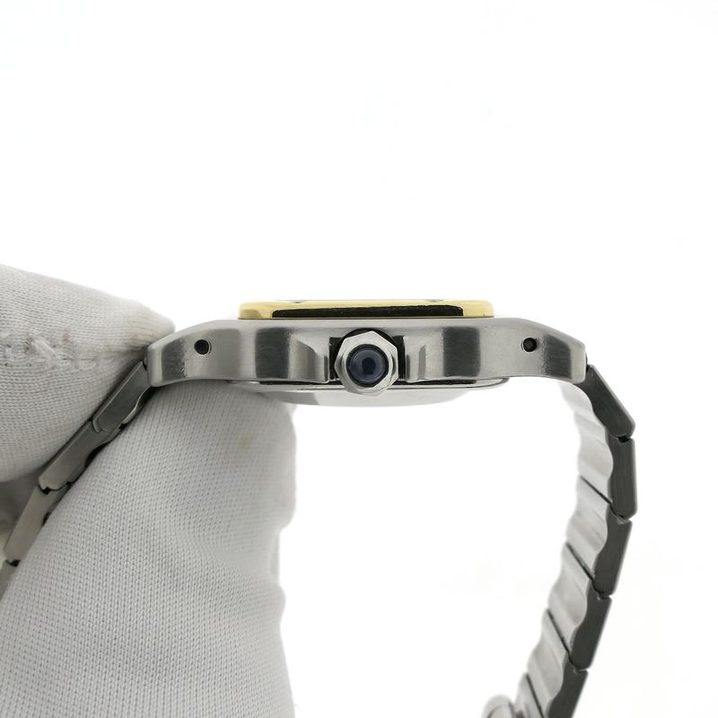 Image 6 of Cartier Santos 'Small' Automatic 0902; Vintage dames horloge