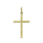 Image 5 of Gold pendant of a cross with diamond | 0.01 ct.