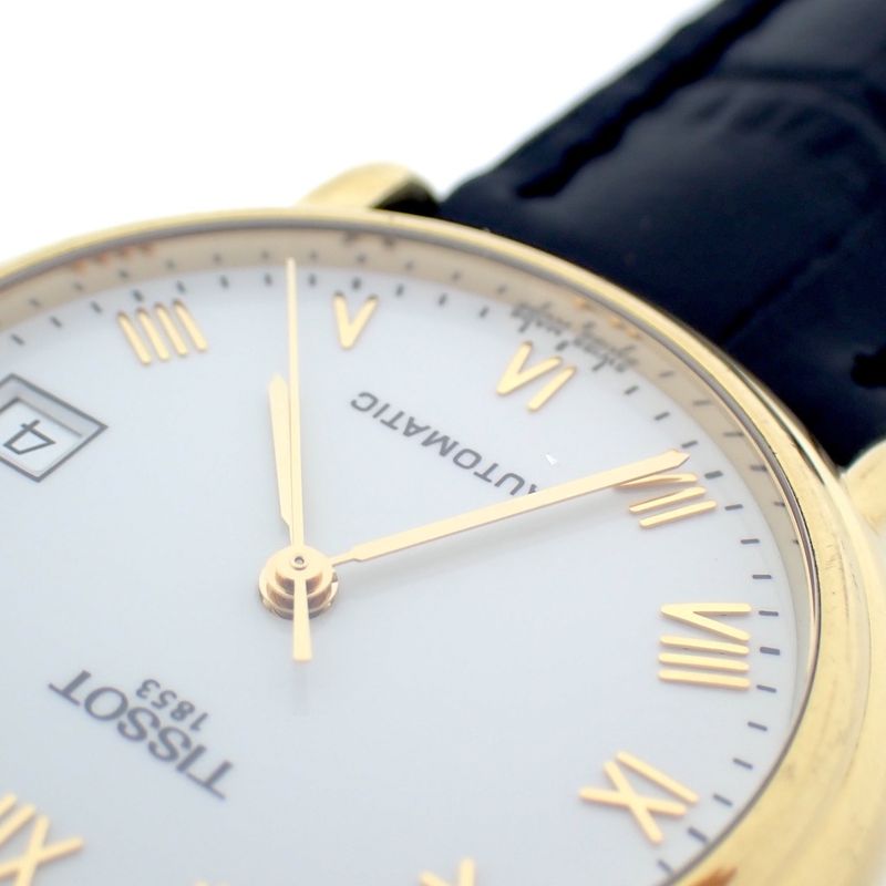 Image 4 of Tissot Carson Automatic; 18k gold watch