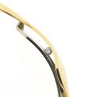 Image 6 of Two-tone necklace with a fixed pendant and a 0.04 ct. diamond | 41.5 cm