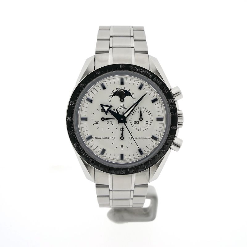 Image 21 of Omega Speedmaster Broad Arrow Moonphase 3575.20.00; Chronograph men's watch