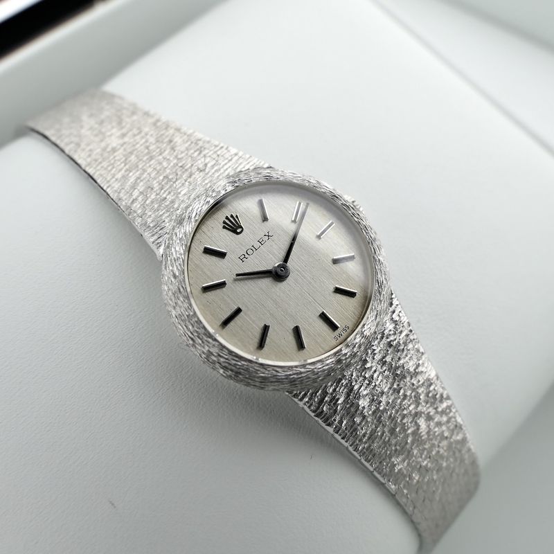 Image 16 of Rolex Classic 'Cocktail'; Vintage 18k white gold women's watch