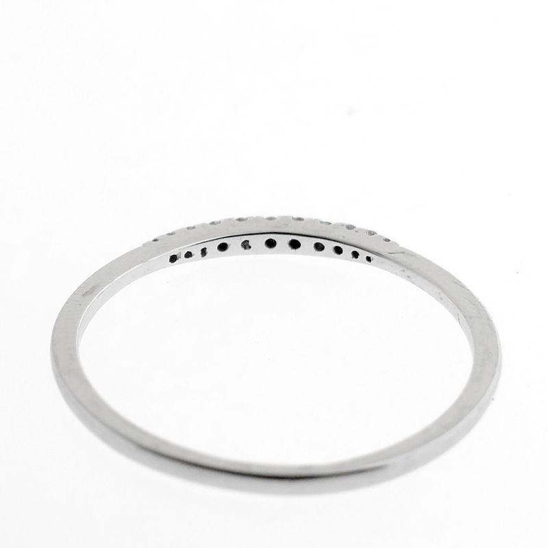 Image 5 of White gold ring with diamonds | 0.06 ct.