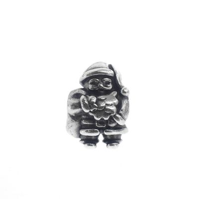 Image 1 of Pandora charm; Silver; Santa Claus