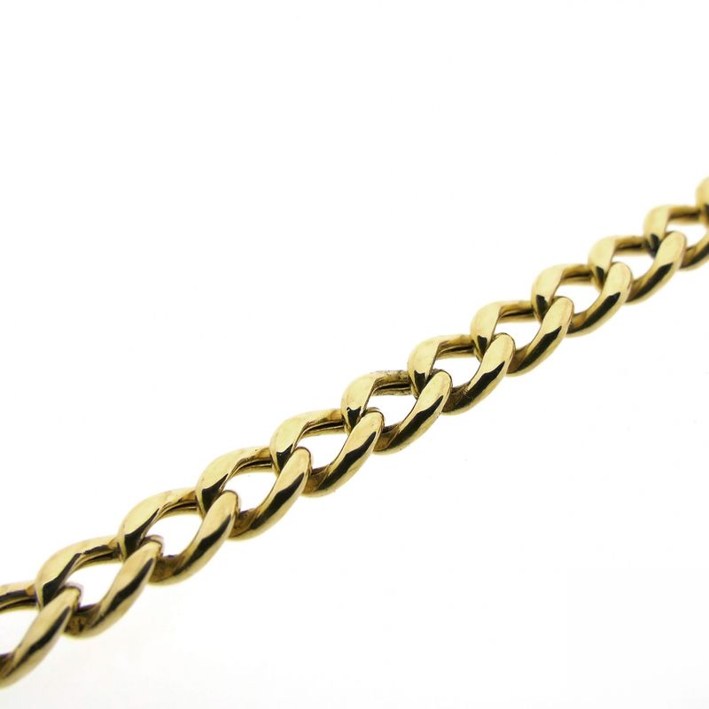 Image 4 of Sturdy gold gourmet link chain | 53.5 cm