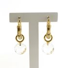 Image 5 of 18K Gold Zirconia Earrings | Blush