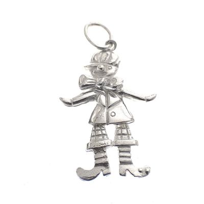 Image 1 of Silver charm; Clown 2
