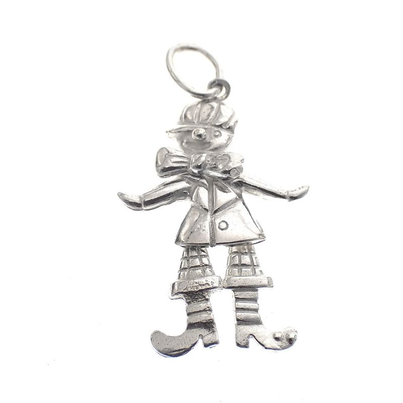 Image 1 of Silver charm; Clown 2