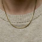 Image 8 of Golden Venetian link chain