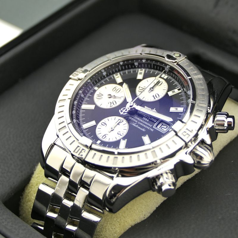 Image 15 of Breitling Chronomat Evolution A13356; Chronograph men's watch