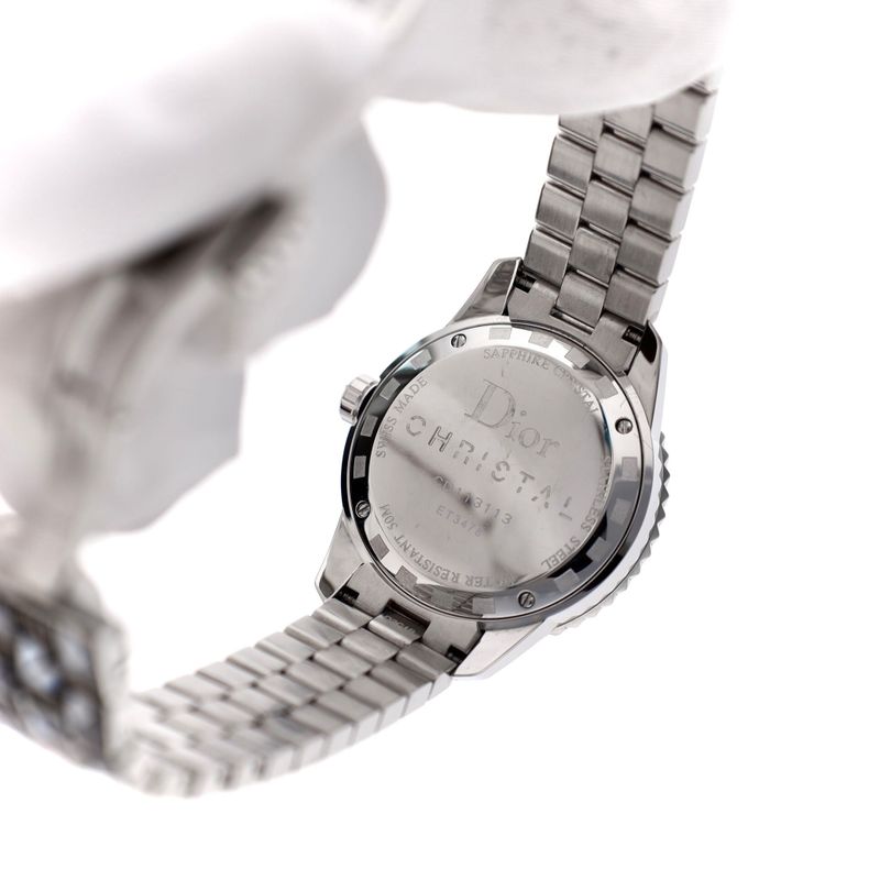 Afbeelding 14 van Dior Christal CD113113; Dames Horloge met Diamanten