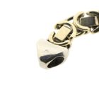 Image 6 of Gold flat king's link bracelet | 19 cm