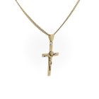 Image 9 of Gold pendant of a cross with corpus