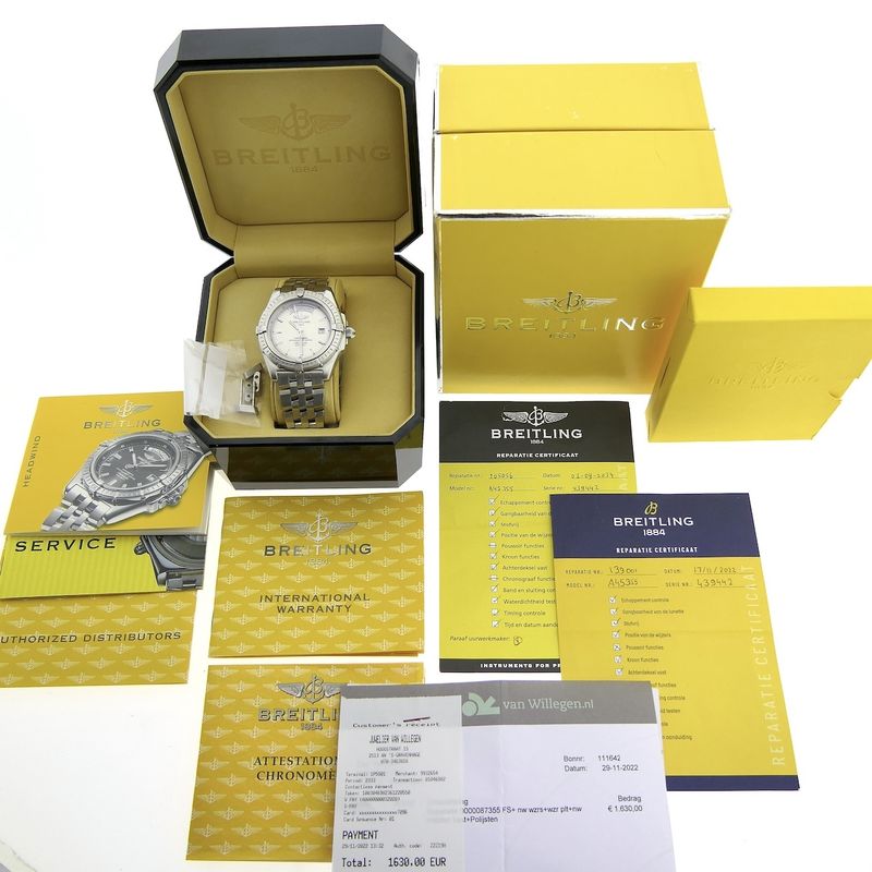 Image 9 of Breitling Headwind Chronometer; Automatic men's watch