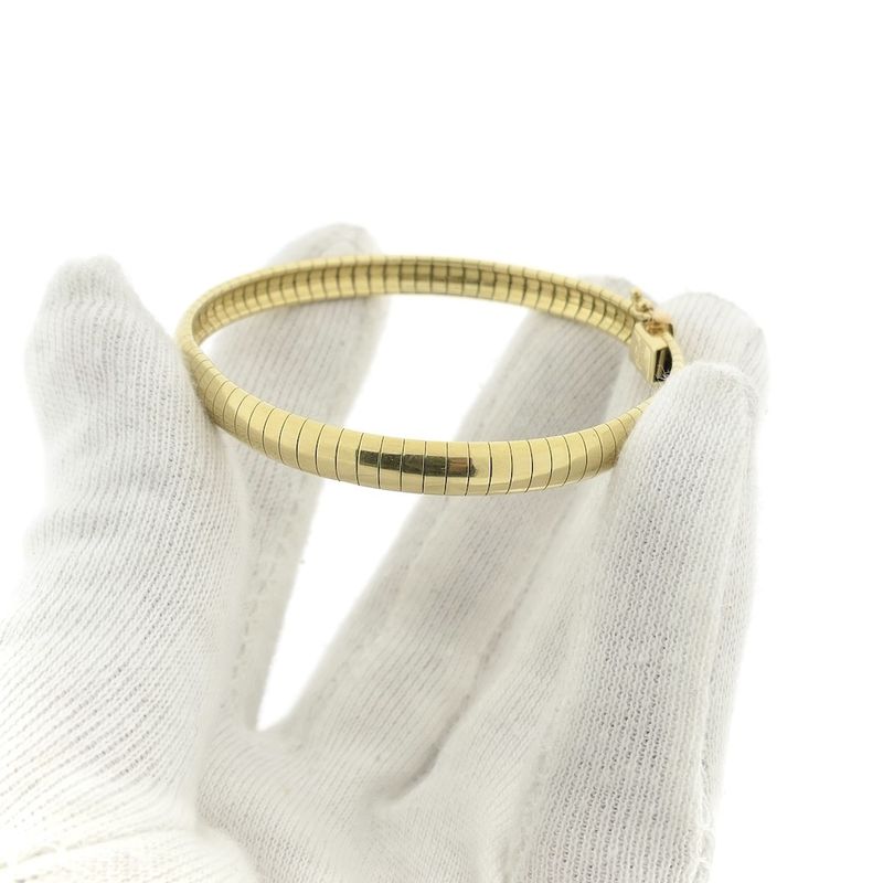 Image 11 of Gold Omega link bracelet | 18.5 cm