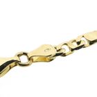 Image 5 of Gold closed figaro link chain | 50 cm
