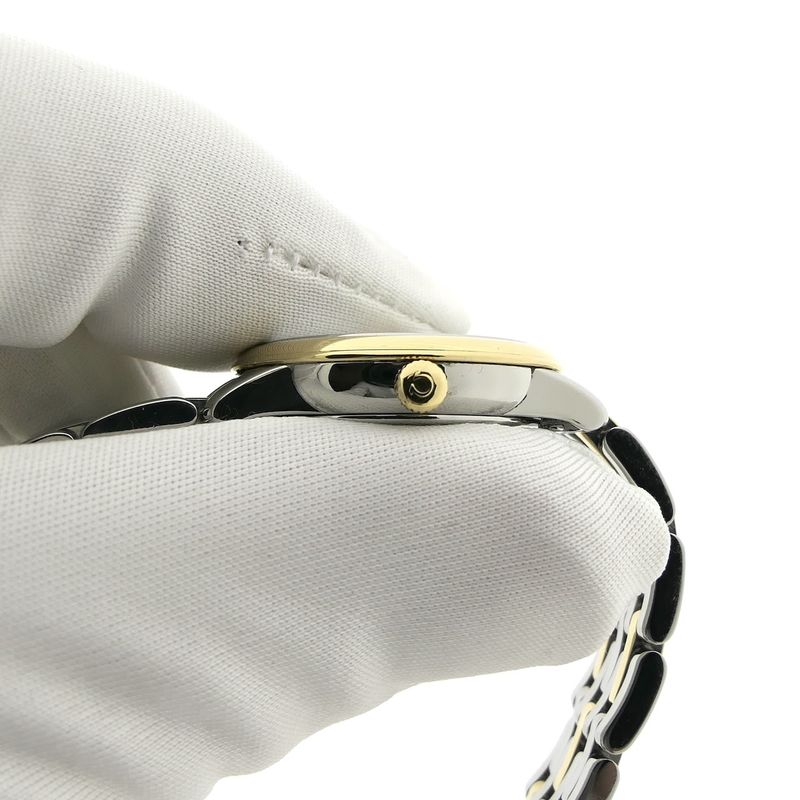 Image 7 of Omega De Ville Prestige; 18k gold/steel women's watch