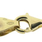 Image 5 of Double gold jasseron link bracelet | 19 cm