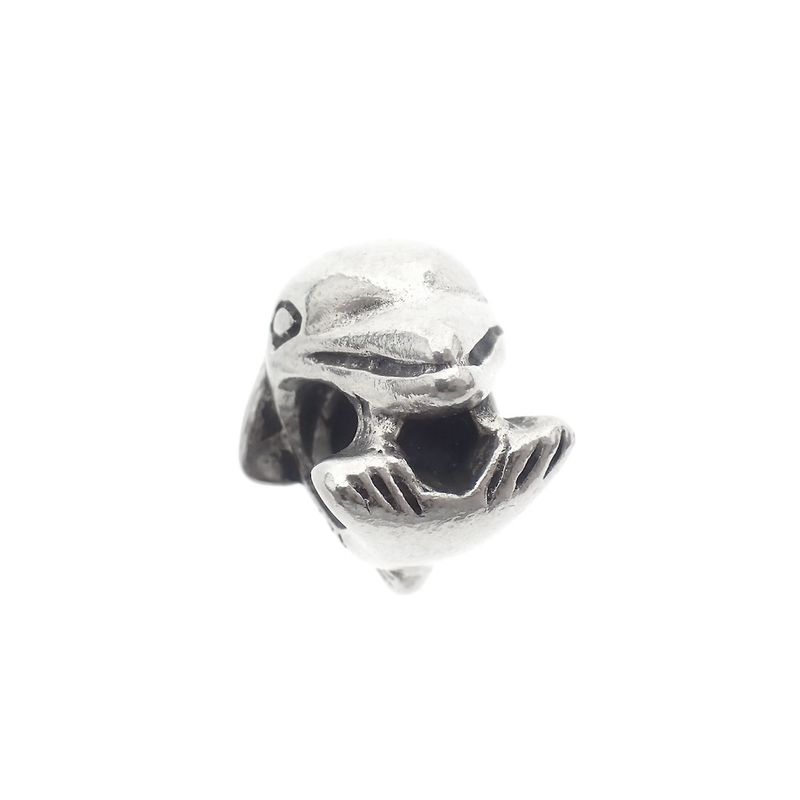 Image 3 of Pandora charm; Silver; Dolphin