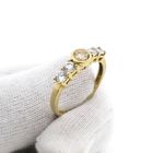 Afbeelding 9 van Gouden rijring met zirconia