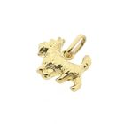 Image 9 of Gold minimalist pendant of a dog | Scottish Terrier