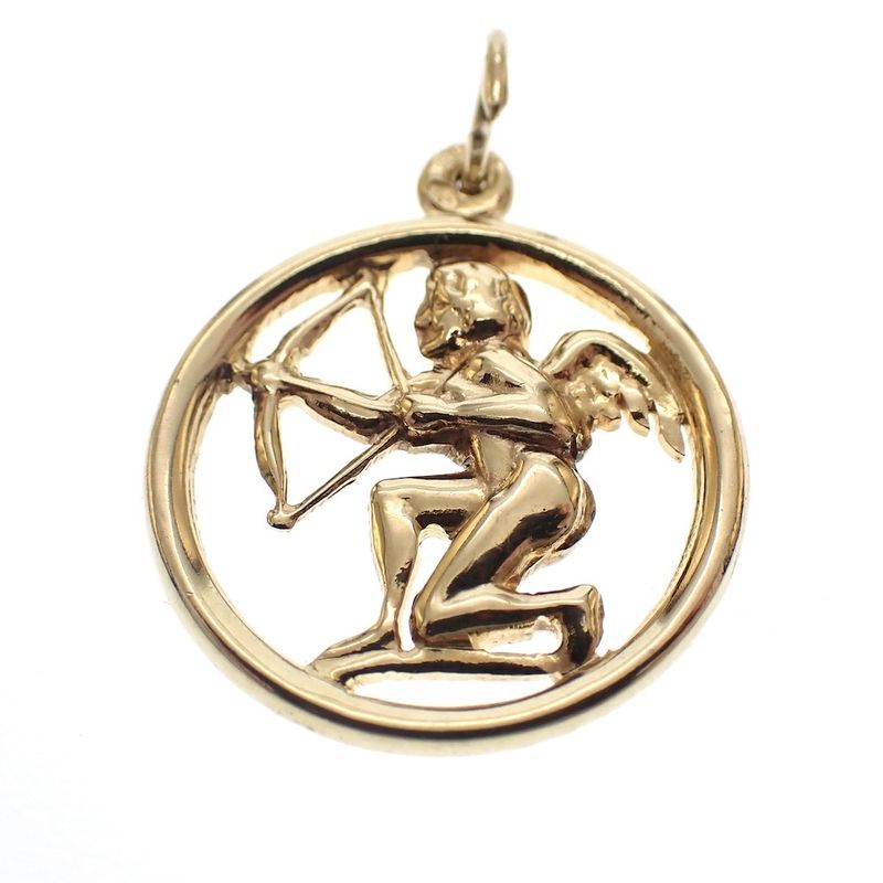 Image 1 of Gold pendant of Cupid