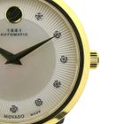 Image 7 of Movado 1881; Automatic two-tone women's watch with MOP and diamond dial; 0607489