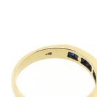 Image 6 of 18 carat gold ring with sapphire