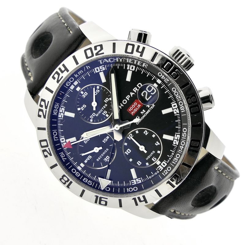Image 6 of Chopard Mille Miglia GMT; Chronograph men's watch with second time zone