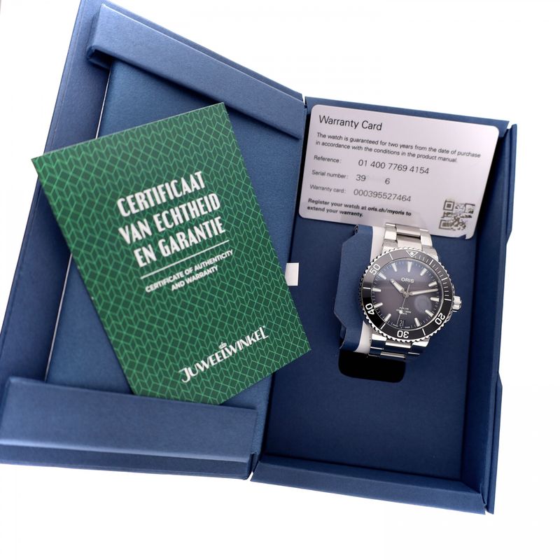 Afbeelding 10 van Oris Aquis Date '5-Days' Cal. 400; Automatisch Heren Horloge