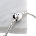 Image 2 of Pandora charm; Silver; Silver money bag