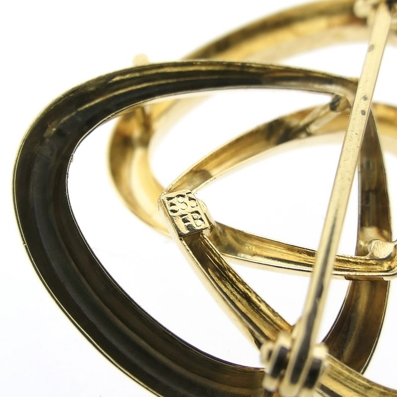 Image 6 of Vintage gold brooch