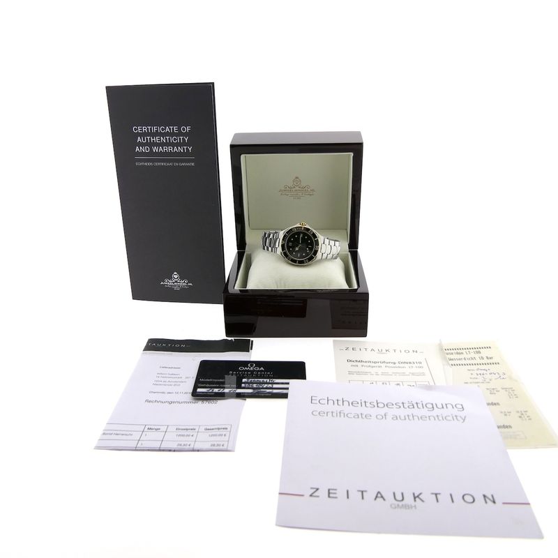 Image 4 of Omega Seamaster Pre-Bond; Goud/stalen heren horloge