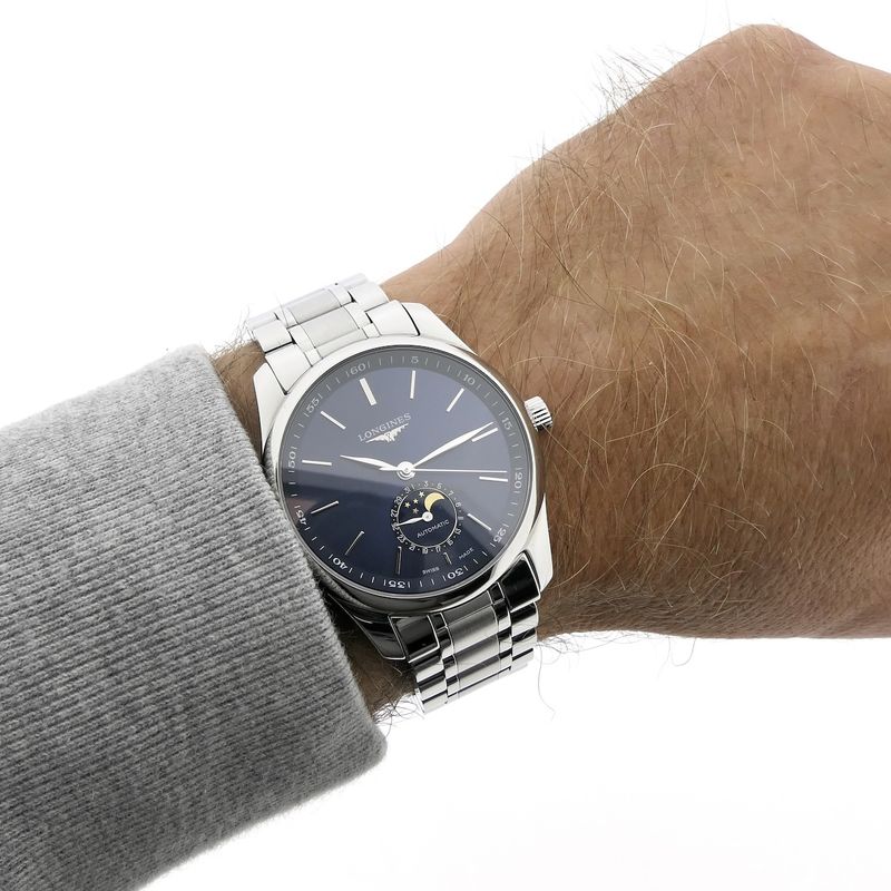 Image 13 of Longines Master Collection 'Moonphase' L29094926; Automatic men's watch