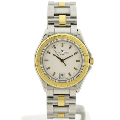 Image 1 of Baume & Mercier Malibu MV045045; Vintage bi-color men's watch