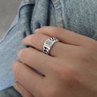 Image 5 of Silver Buddha to Buddha ring chain small