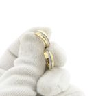 Image 10 of Gold earrings with zirconia | Ø 14.5 mm