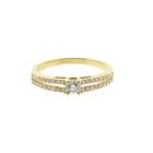 Image 3 of 18-karat gold ring with diamond | 0.53 ct.