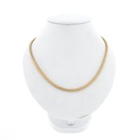 Gold snake link chain