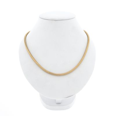 Image 1 of Gold snake link chain