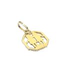 Image 3 of Gold zodiac sign pendant; Gemini