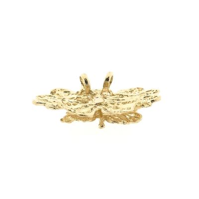 Image 2 of Gold pendant of a butterfly