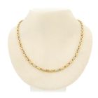 Image 1 of Tricolor gold cardano link chain